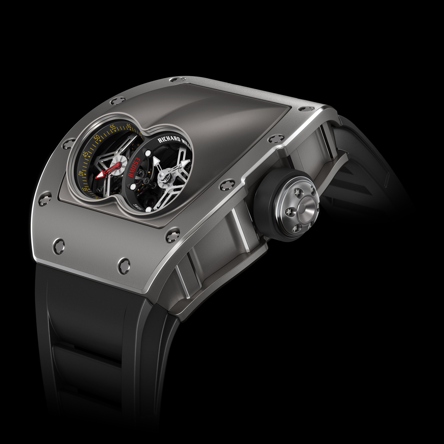 Replica Richard Mille RM 053 Tourbillon Pablo Mac Donough Titanium Carbide Watch